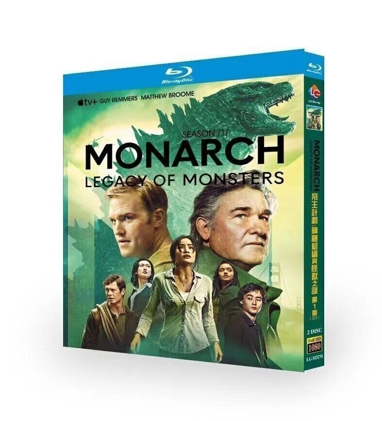 Monarch: Legacy of Monsters:Season1 2-Disc 1080P All RegionPlay Seal Box UK NEW#