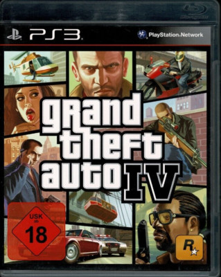 GTA IV Grand Theft Auto 4 (PlayStation 3) PS3 Spiel CIB | Zustand Sehr gut