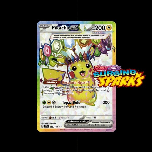 Pokemon Étincelles Surveillantes : Choisissez votre carte ! Holos/EX/Full Arts ! NM - Photo 224 sur 250