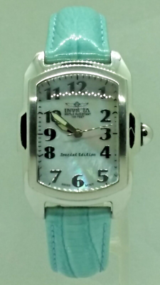 Vntg - Invicta 5168, Ladies, Lupah White MOP Dial, Nw Lthr  display picture 3