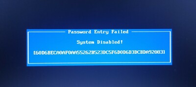 SAMSUNG system password delete BIOS unlock service 44x character