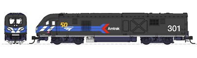 Kato N Scale ~ New 2026 ~ ALC-42 Charger Amtrak ~ Day One #301