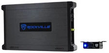 Rockville DBM13 3000 Watt Peak/750w RMS Mono Marine Amplifier 2 Ohm Amp+Remote