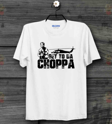 Get Da Chopper Arnold Schwarzenegger Alien Film Raubtier Unisex T-Shirt B662