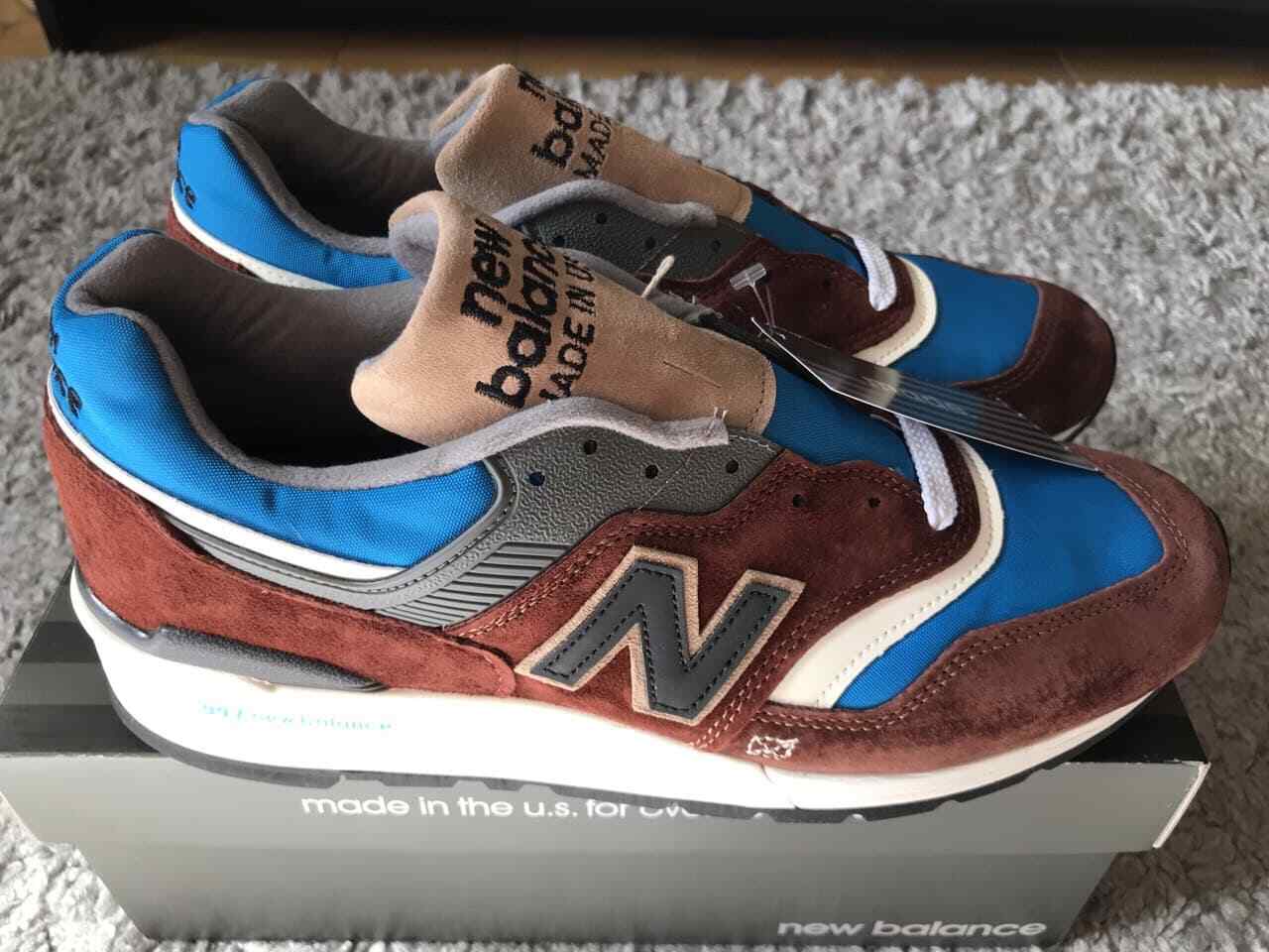 New Balance 997 Brown Blue Men's 9.5 US 