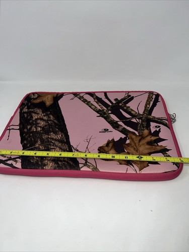Pink Mossy Oak Padded Lap Top Sleeve - Bild 5 von 6