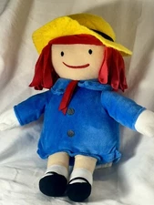 Kohls Cares Plush Madeline Christmas Doll Blue Dress 13” 2022 Stuffed Animal Toy