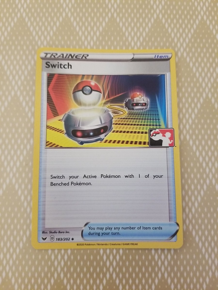 Switch 183/202 Pokemon Prize Pack series 1 Promo Pokemon Card NM
