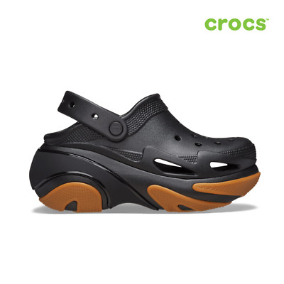 ■CROCS■ Bubble Crush Clog Triple Black 2100610WC 210061-0W s-l400.jpg