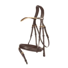 Kavalkade Clinchesse Snaffle Bridle - Removable Flash - Draft Size Available