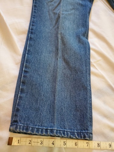 Vintage Woolrich Womens Dark Denim Blue Jeans Size 14 Waist 31 X 29 Inseam - Picture 9 of 9