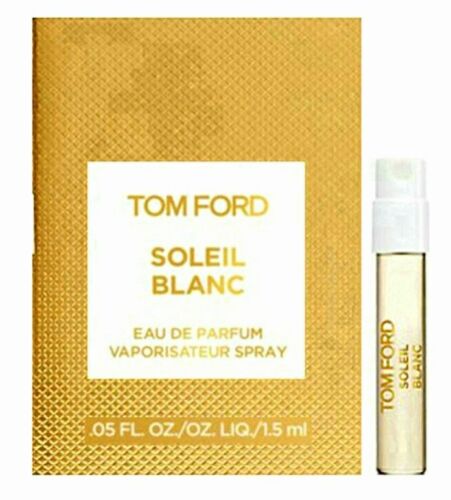 Original Tom Ford Soleil Blanc Eau de Parfum 1,5 ml brandneue gekrempelte Probe - Bild 1 von 1