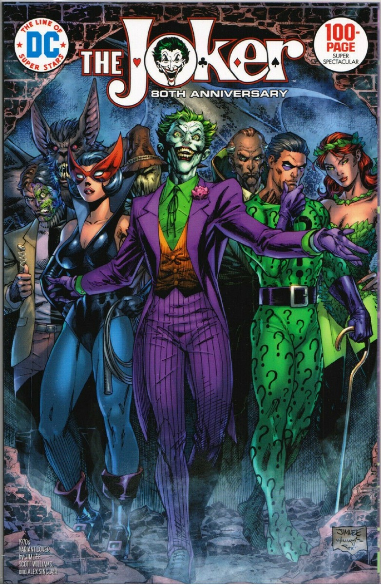 JOKER 80th ANNIVERSARY SUPER SPECTACULAR 1 1970s JIM LEE 70s 1970