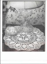 Vintage Crochet PATTERN for Pineapple Doily