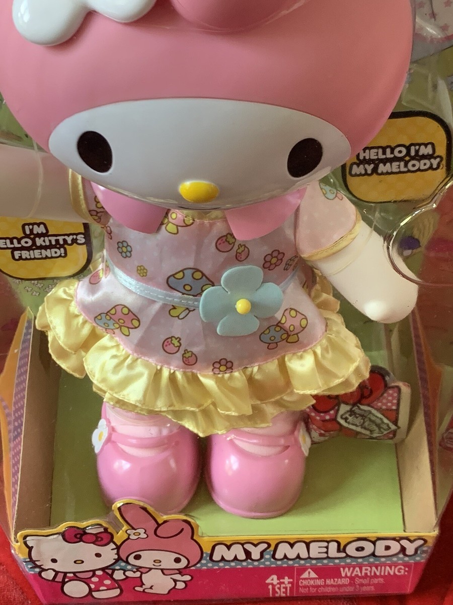 New RARE Sanrio LARGE MY MELODY Hello kitty Friend Blip Poseable