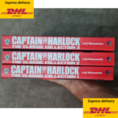 NEW Captain Harlock - The Classic Edition Manga Vol1-3 END English Ver -Fast DHL - Picture 1 of 6