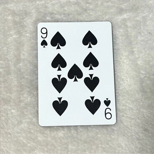 Single Swap Vintage Playing Card Benson & Hedges Nine Spades 1995 Train BBX - Picture 2 of 2