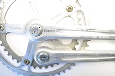 OFMEGA BIANCHI BICYCLE 170 MM 52/42 T SQUARE TAPER CRANKSET 144 MM BCD