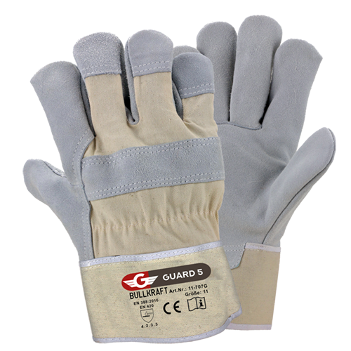 3-70 Paar Arbeitshandschuhe Leder Gr. 11 Rindspalt Handschuhe - Profi-Qualität
