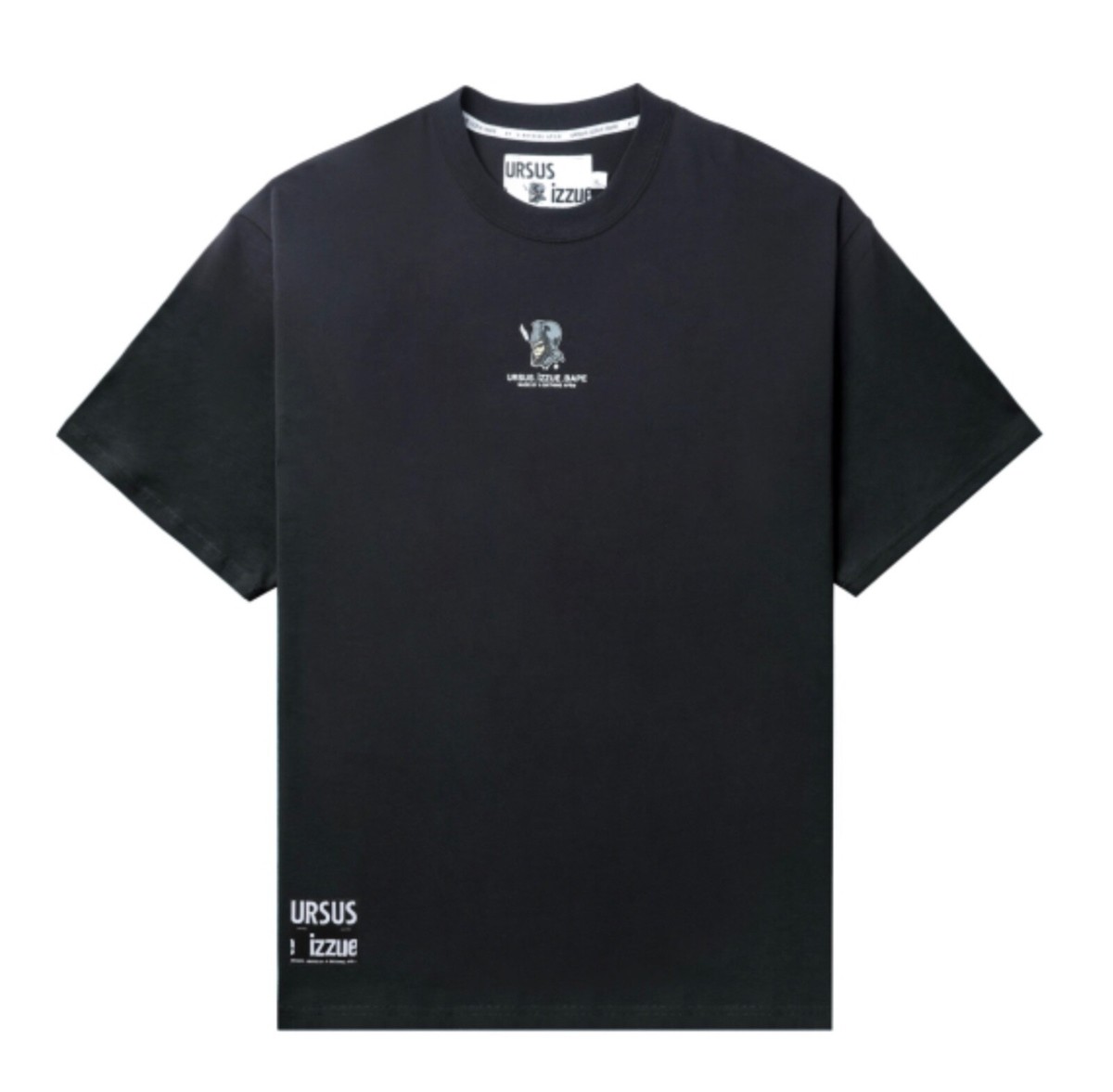 BAPE A BATHING APE - Izzue Ursus x Bape Logo Tee BLACK Colour