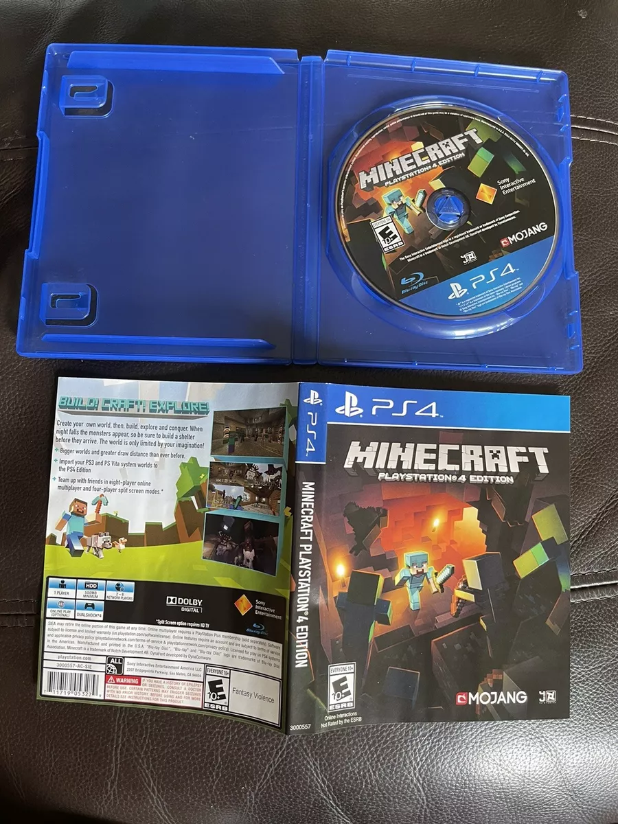 Minecraft: PlayStation 4 Edition [PlayStation 4 PS4, Sandbox World Building]