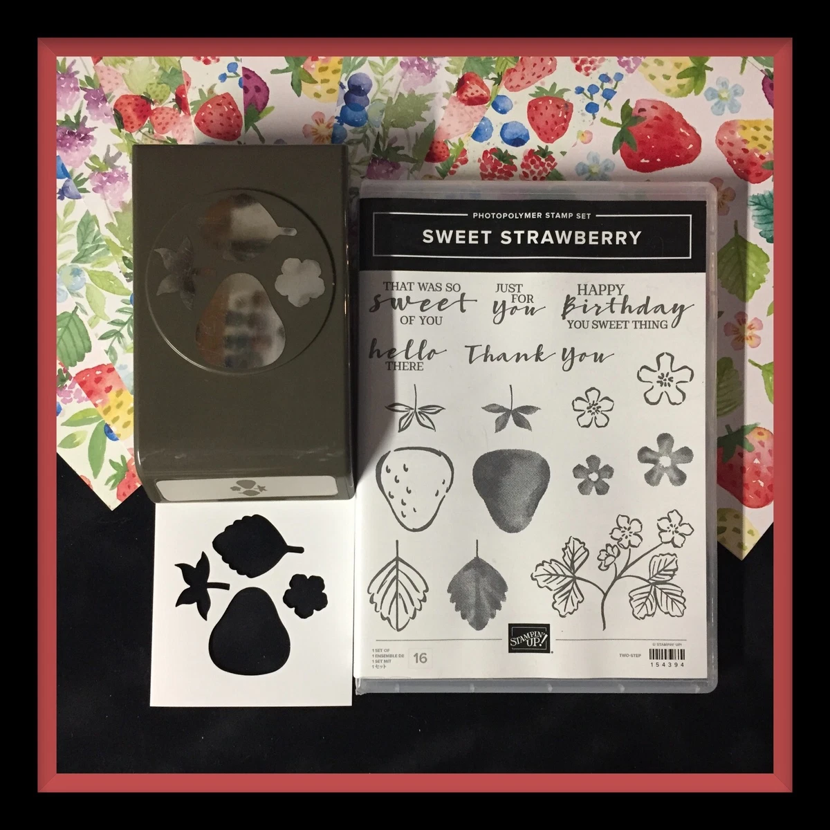 新品未使用 スタンピンアップ チェリーパンチ Stampin' Up! Punch Craft Stamps for sale | eBay