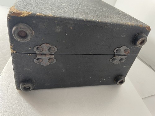 Macchina stenografica stenografica con custodia orig e carta vintage COSÌ COM'È esposizione o riparazione - Foto 9 di 10