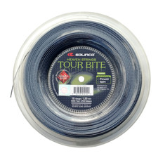 Corda da tennis grezza Solinco Tour Morso diamante - mulinello 1,30 mm/16 - 200 m - argento