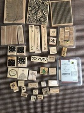 Lot 57 Stampin Up Blocks Little Holiday Wishes Along the Same Lines Many More