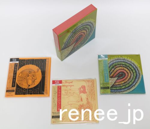 2018 ASH RA TEMPEL / JAPAN Mini LP SHM-CD x 3 titles + PROMO BOX (Seven Up BOX)  - Picture 1 of 10