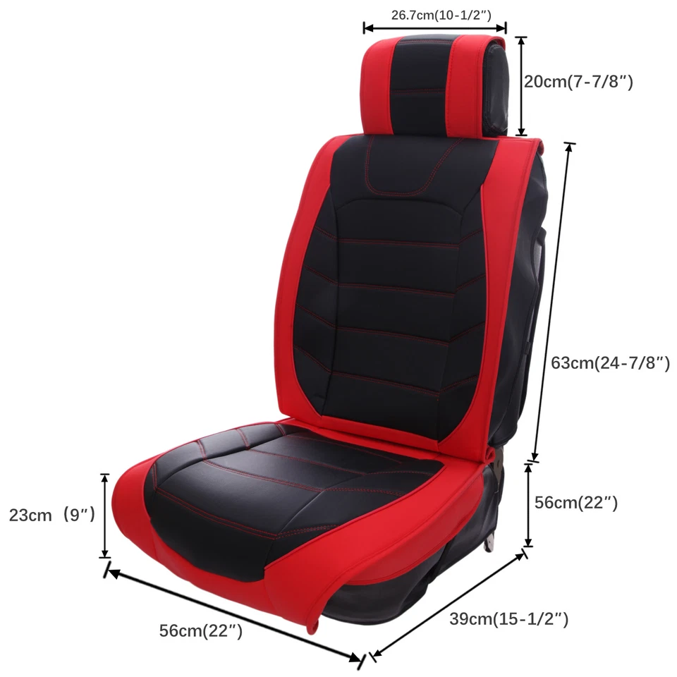 Conjunto completo de 5 almofadas de couro ecológico dianteiro traseiro 5 lugares para Toyota RAV4 2001-2012 - Imagem 3 de 4