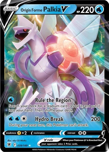 Origin Forme Palkia V Pokémon TCG Cards