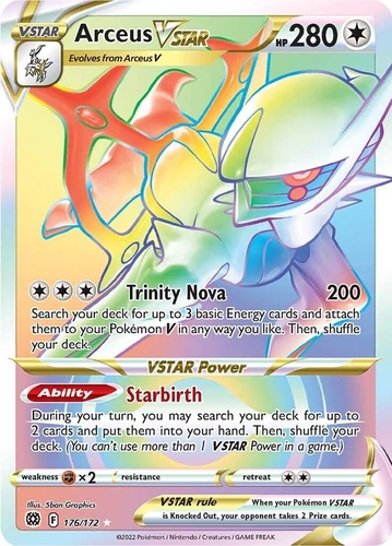 Arceus VSTAR 176/172 Swsh09: Brilliant Stars