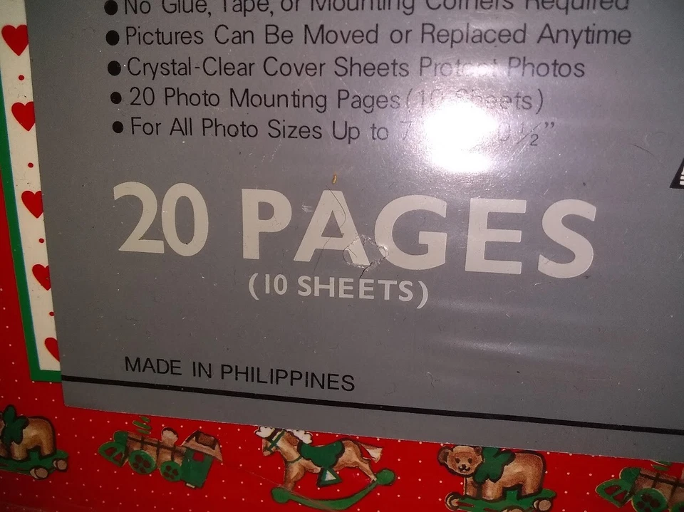 Фотоальбом/альбом для металлолома запечатанные самоклеящиеся плюшевые медвежата - Изображение 4 из 4