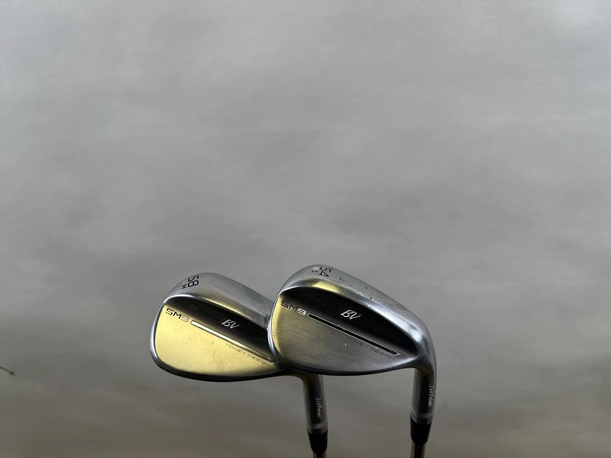 Titleist Vokey SM9 Tour Chrome SW LW 54 58 Wedge Set RH Steel