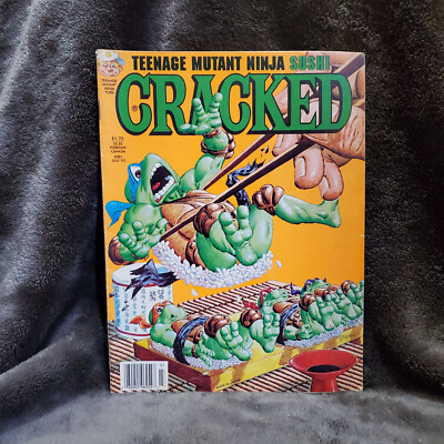 Cracked Teenage Mutant Ninja Sushi July 1993 Comic #281 Used