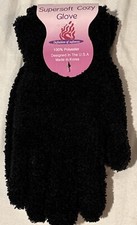 Super Soft Cozy Fuzzy Gloves one size fits most Brand new w Tags 100 Polyester