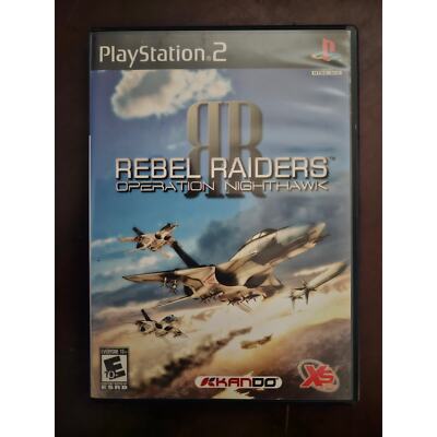 Rebel Raiders: Operation Nighthawk Sony PlayStation 2 PS2 Video Game