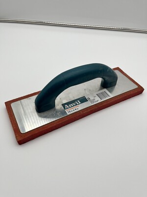 Rubber Concrete Float  Anvil  12x4 In.  NEW