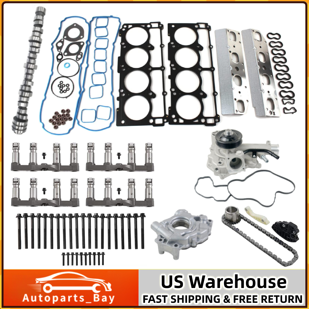 MDS Camshaft Lifters Timing Chain Oil Pump Kit for Dodge Ram 1500 5.7L HEMI V8