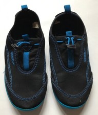 Speedo Boys Water Shoes Black And Blue Size Medium