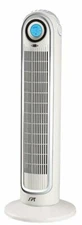 Sunpentown SF-1521 33" Tower Fan with Ionizer Home Cool Air Purifier 