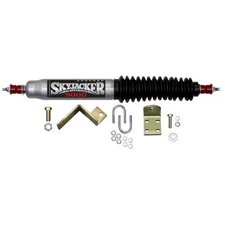 Skyjacker 9122 Steering Stabilizer Single Kit Silver with Black Boot