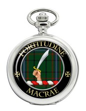 Macrae Scottish Clan Pocket Watch