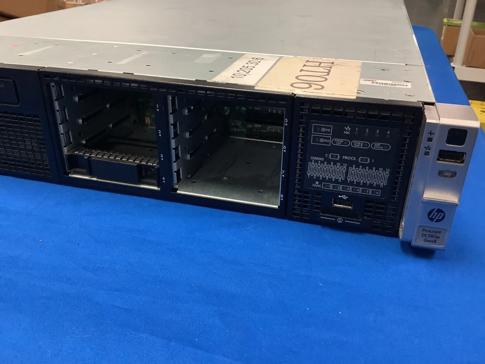 HP ProLiant DL380P G8 8x SFF Server Chassis w/ 662530-001 6x Fan 2 PSU 2heatsink - Image 3 of 4