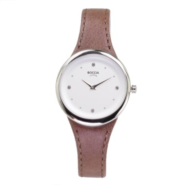Boccia Damen Uhr 3276-01  Titanium  32 mm  Ø  Neu - 25  % günstiger  
