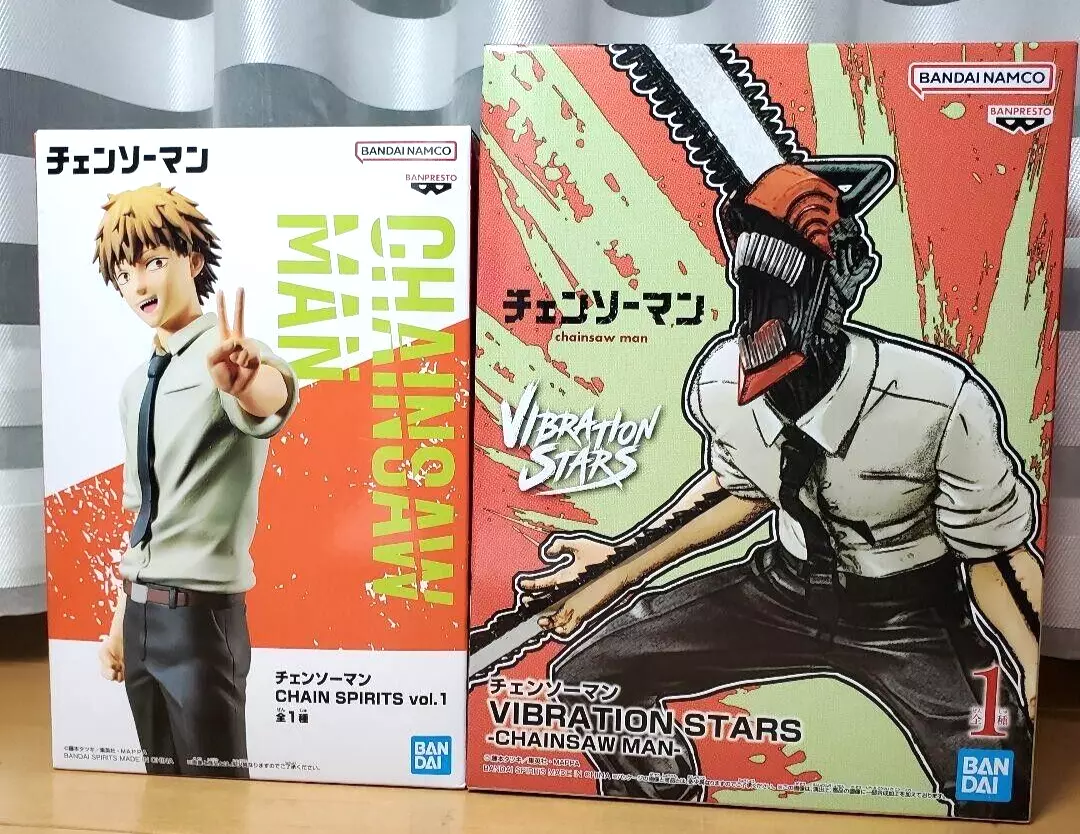 Chain Spirits Vol. 5 Chainsaw Man Figure, Naruto Shippuden Figure