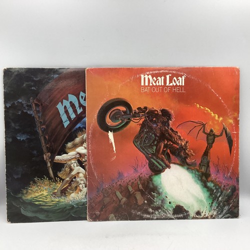 2 x Meatloaf Albums LPs Records 12