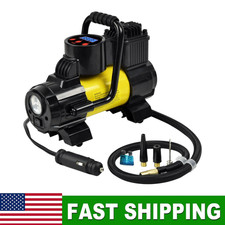 2026 Heavy Duty Portable Air Compressor Car Tire Inflator Electric Pump Auto 12V