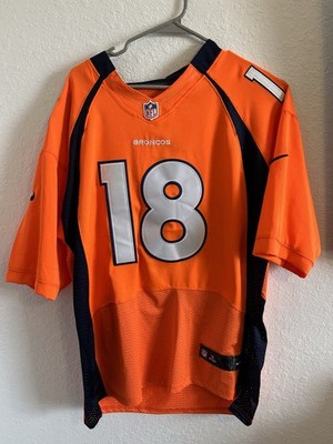 Nike NFLPeyton Manning Bronco Jersey Men's Size 48 2XL #18 Football Fall Sports